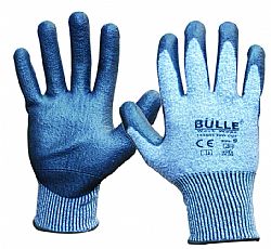 Γάντια Εργασίας Anti Cut με Υαλονήματα/Πολυουρεθάνη BULLE
