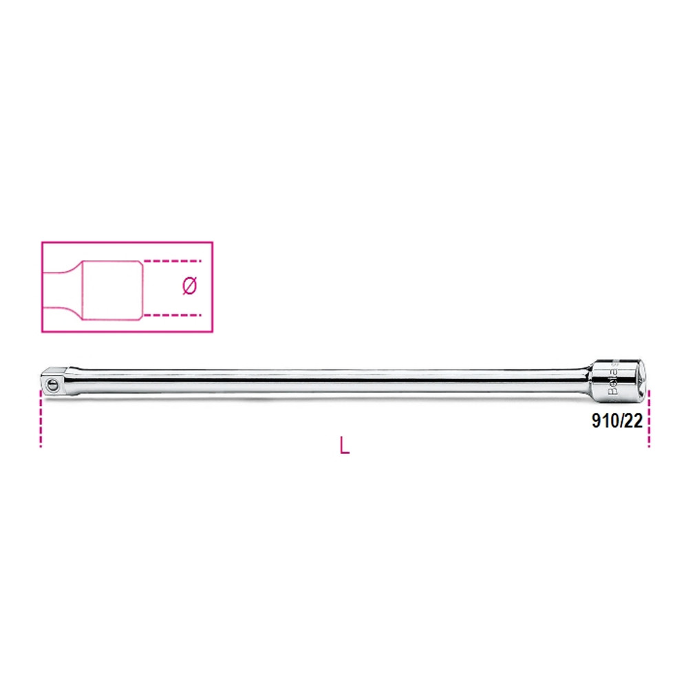 Προέκταση 3/8'' 250mm 910/22 BETA