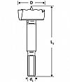 Τρυπάνι Μεντεσέδων 15mm BOSCH