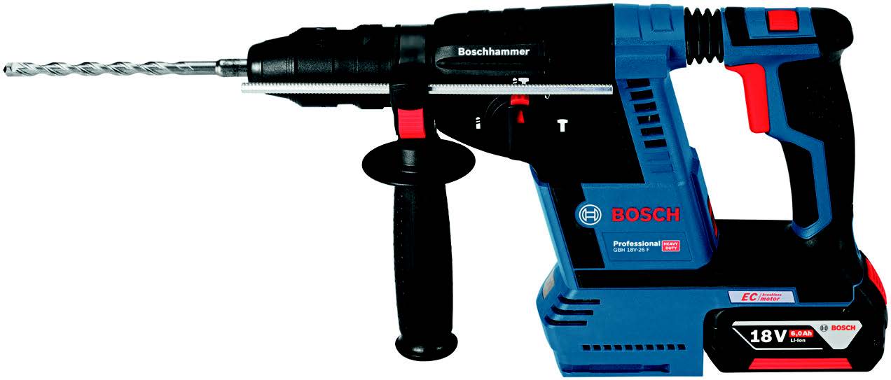 Περιστροφικό πιστολέτο Mπαταρίας SDS-plus GBH 18V-26F + Extra BOSCH