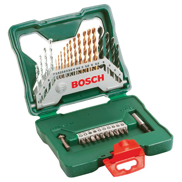 Σετ Τρυπάνια X-Line τιτάνιο 30 τεμ. 2607019324 BOSCH