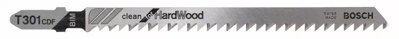 Λάμες σέγας T 301 CDF Clean for Hard Wood BOSCH