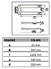 Παλετοφόρο χειροκίνητο Professional 2.5tn Europalette Standard SC 25 EXPRESS