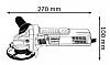 Γωνιακός Τροχός Φ115 750W + Διαμαντόδισκος GWS750 BOSCH