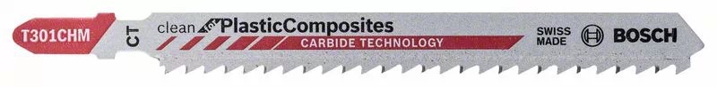 Λάμες σέγας T 301 CHM Clean for Plastic Composites BOSCH