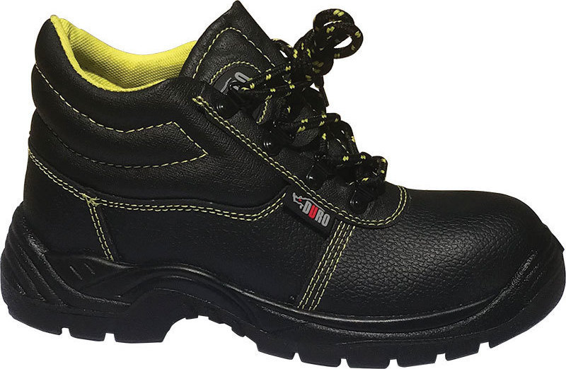 DURO D003 Μποτάκια Δερμάτινα ασφαλείας αδιάβροχα S3 SRC DURO D003 Μποτάκια Δερμάτινα ασφαλείας αδιάβροχα S3 SRC