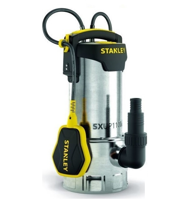 STANLEY SXUP1100XDE Βυθιζόμενη INOX αντλία Ακαθάρτων υδάτων με φλοτέρ