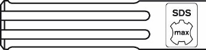 Καλέμι SDS-MAX 280mm/25mm BOSCH