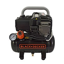 Αεροσυμπιεστής Μονομπλόκ Χωρίς Λάδι 6Lt - 1.5Hp BLACK&DECKER