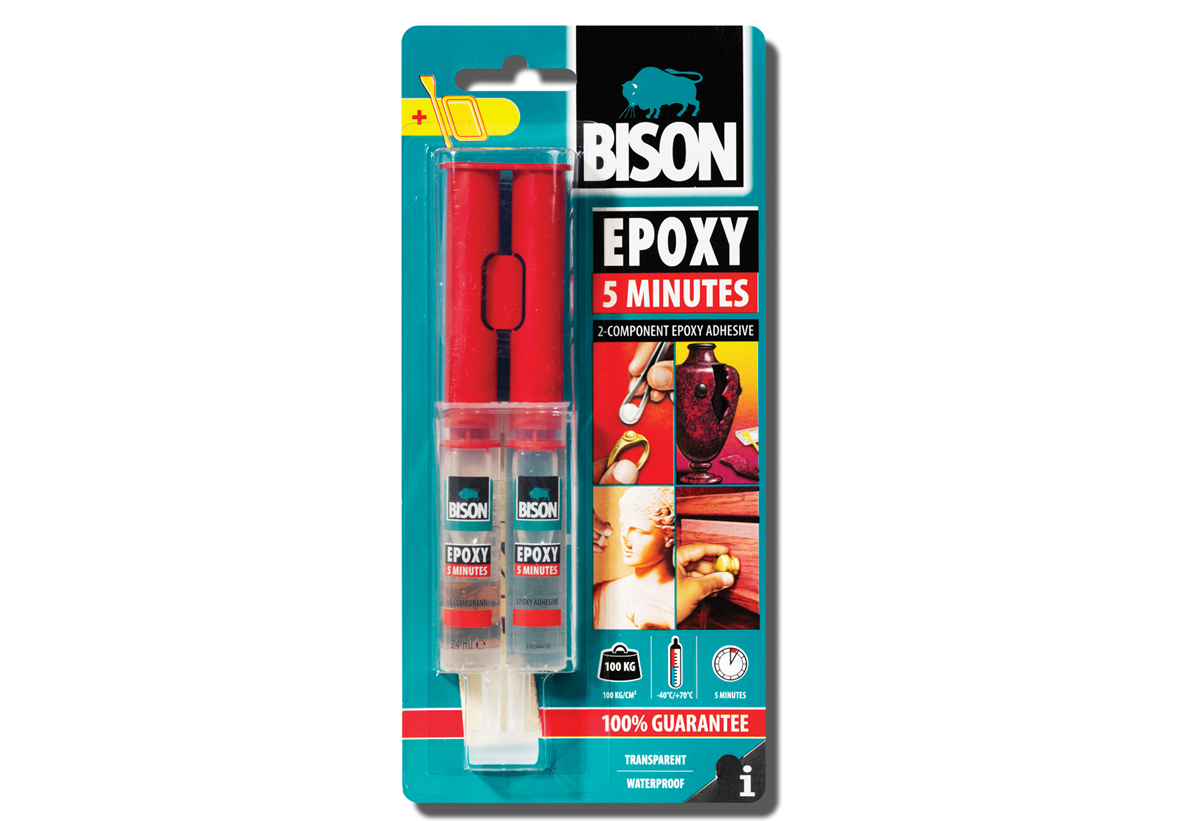 Εποξική Κόλλα Epoxy 5min 24ml BISON