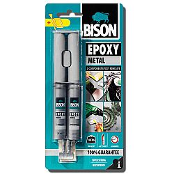 Εποξική Κόλλα Epoxy Metal για μέταλλο 24ml BISON