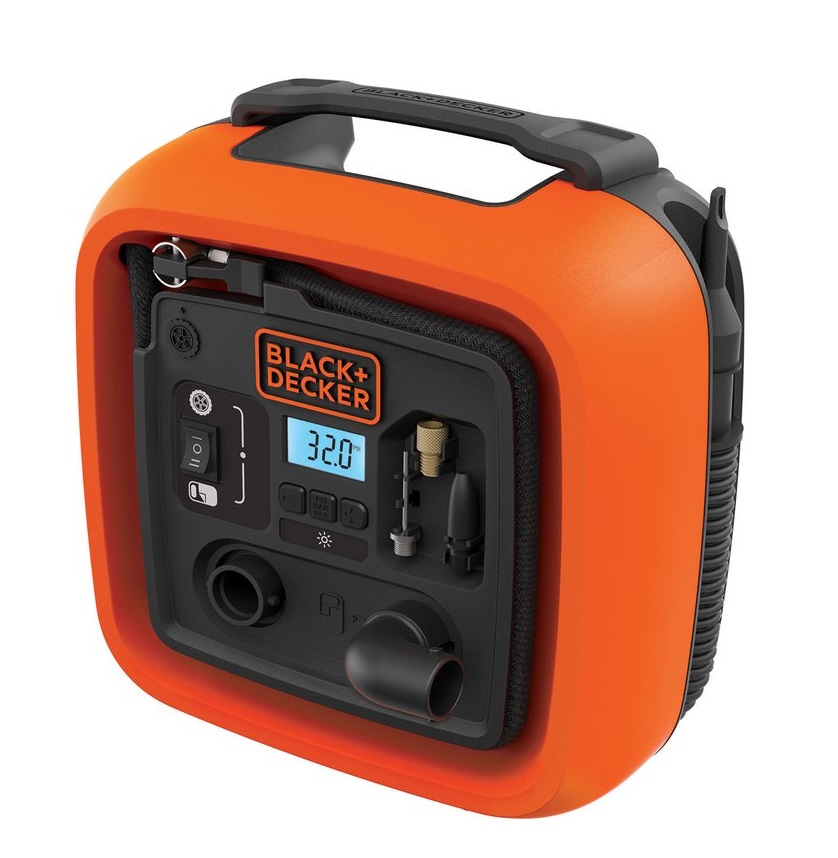 Αεροσυμπιεστής 12V 160PSI - 11Bar ASI400 BLACK & DECKER