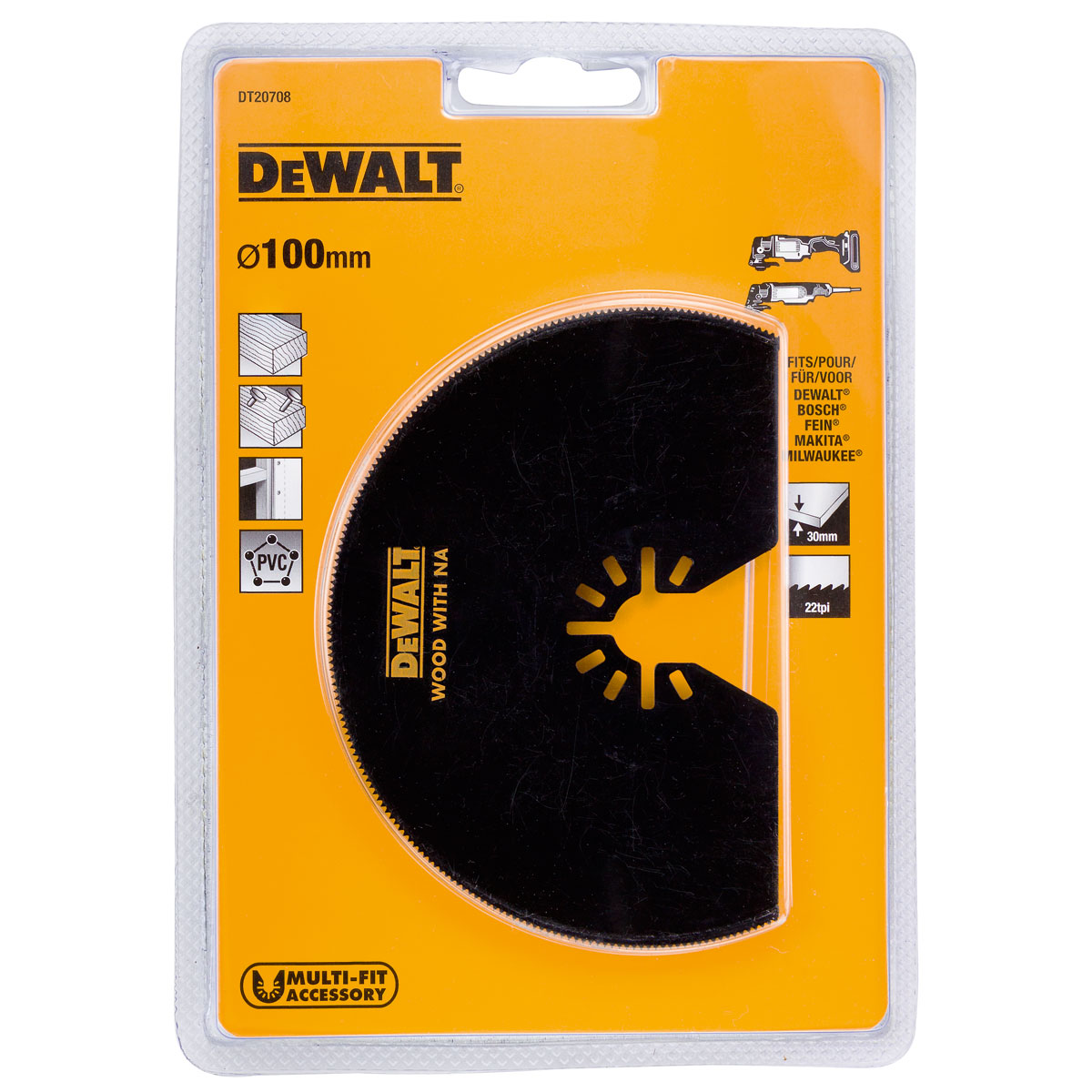 Ημι-κύκλια Λέπιδα 100mm DT20708 DEWALT