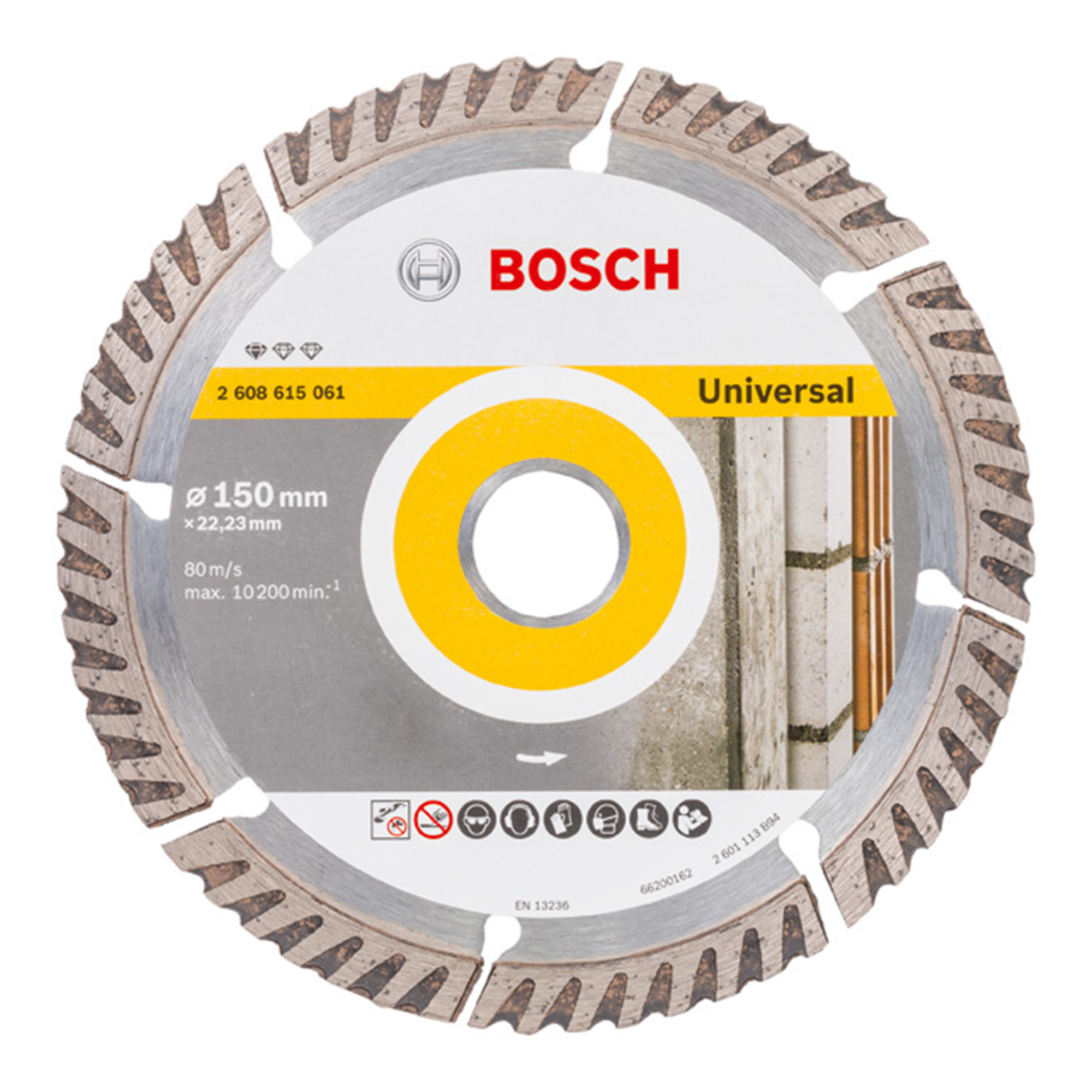 Διαμαντόδισκος 150mm κοπής Standard for Universal BOSCH