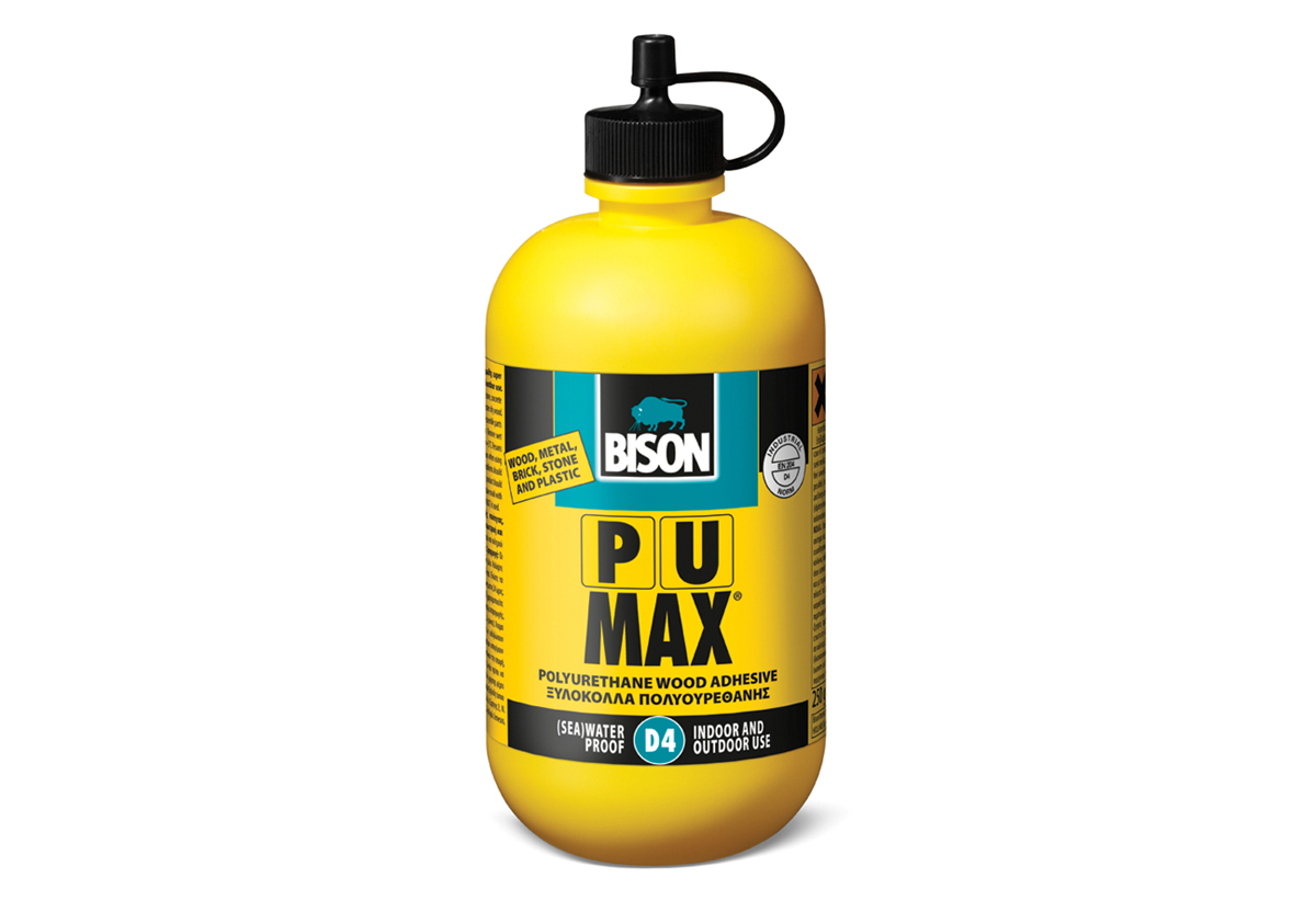 Ξυλόκολλα Ρευστή  Bison PU MAX Timber Liquid D4 250grm 