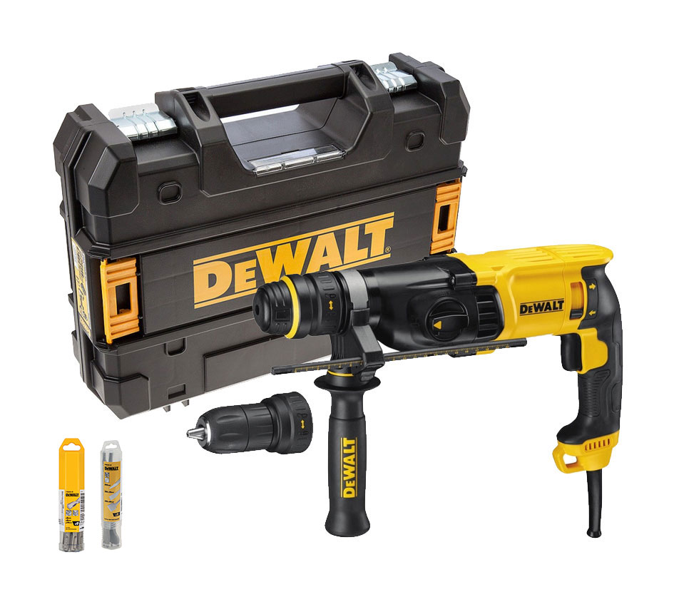 Πιστολέτο SDS-PLUS 800W 2.8J με Εξαρτήματα D25134KP DEWALT