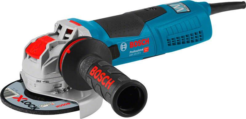 Γωνιακός Λειαντήρας 1900W με X-LOCK GWX 19-125 S BOSCH