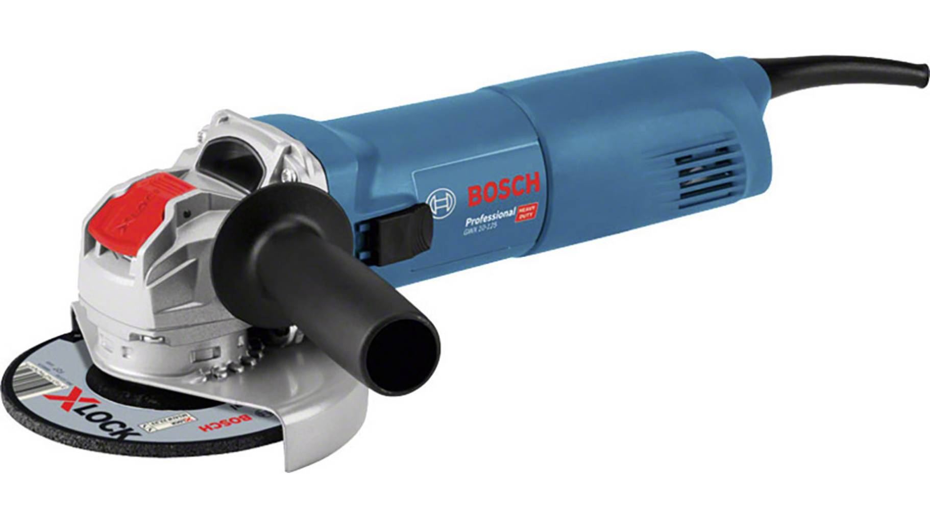 Γωνιακός λειαντήρας 1000W με X-LOCK GWX 10-125 BOSCH