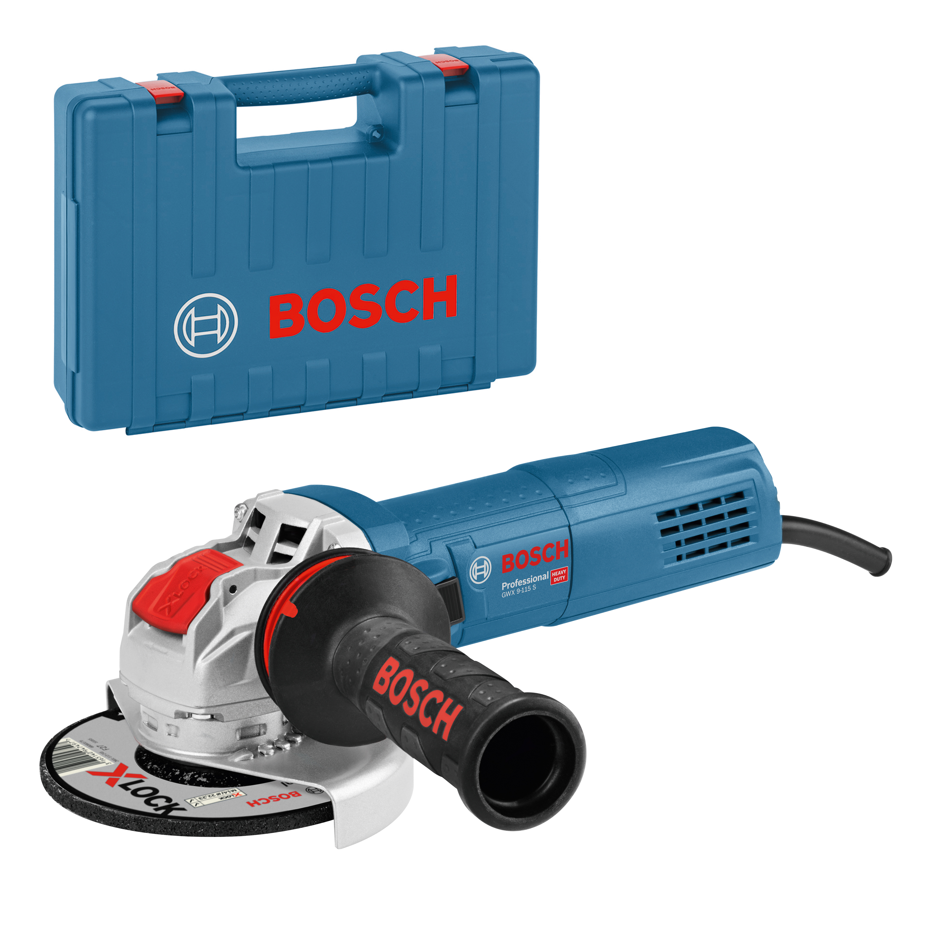 Γωνιακός λειαντήρας με X-LOCK GWX 9-115 S BOSCH