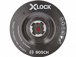 Πέλμα X-LOCK 115 mm με Αυτοκόλλητο Σκρατς BOSCH