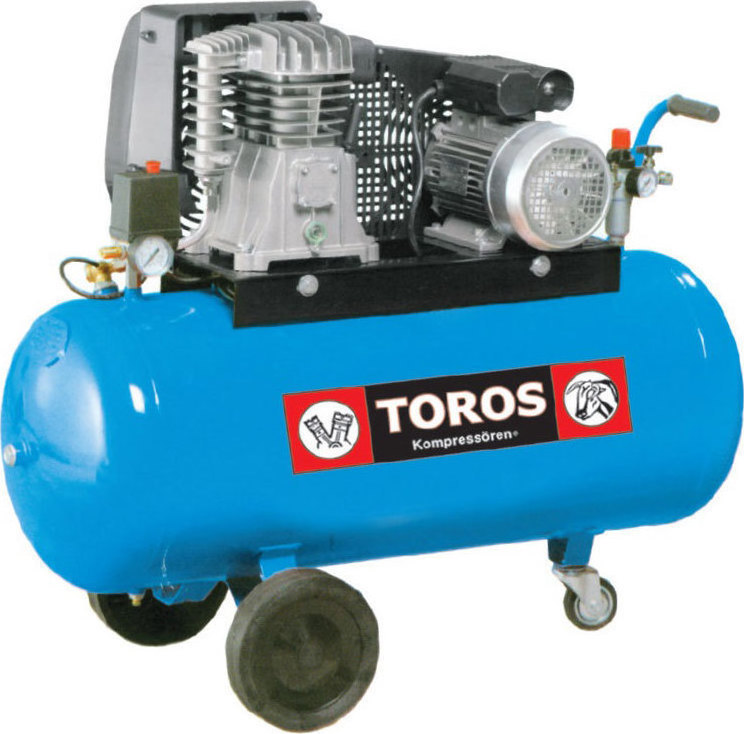 Aεροσυμπιεστής Τριφασικός 270 lt, 3 HP Blue Series με Ιμάντα N3-270C-3T TOROS 