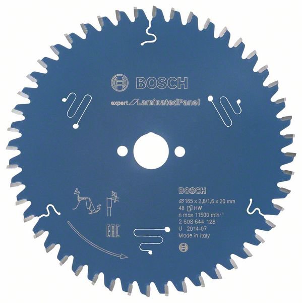 Πριονόδισκος 165mm/20mm Expert for Laminated Panel BOSCH