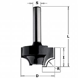 Κοπτικό Ρούτερ OVOLO (D25.4mm-R6.3mm-S8mm) CMT