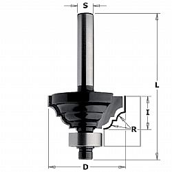 Κοπτικό Ρούτερ Προφίλ με Ρουλεμάν (D42.9mm-R6.3mm-S8mm) CMT