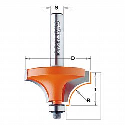 Kοπτικό Στρογγύλι Ρουλεμάν με Πατούρα (D19.1mm-R3.2mm-S8mm) CMT