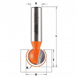 Κοπτικό Μπάλλας (D12.7mm-R6.35mm-S8mm) CMT