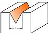 Κοπτικό Ρούτερ LASER POINT (60°) (Z3 HW S=6,35 D=12,7X11) CMT