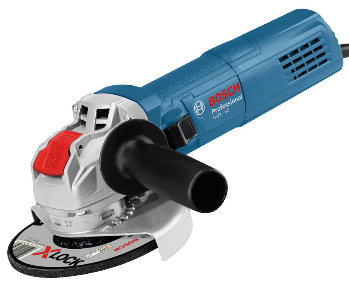 Γωνιακός τροχός 750W, GWX 750-125 Professional BOSCH