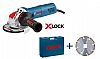 Γωνιακός τροχός 900W, GWX 9-125 Professional BOSCH