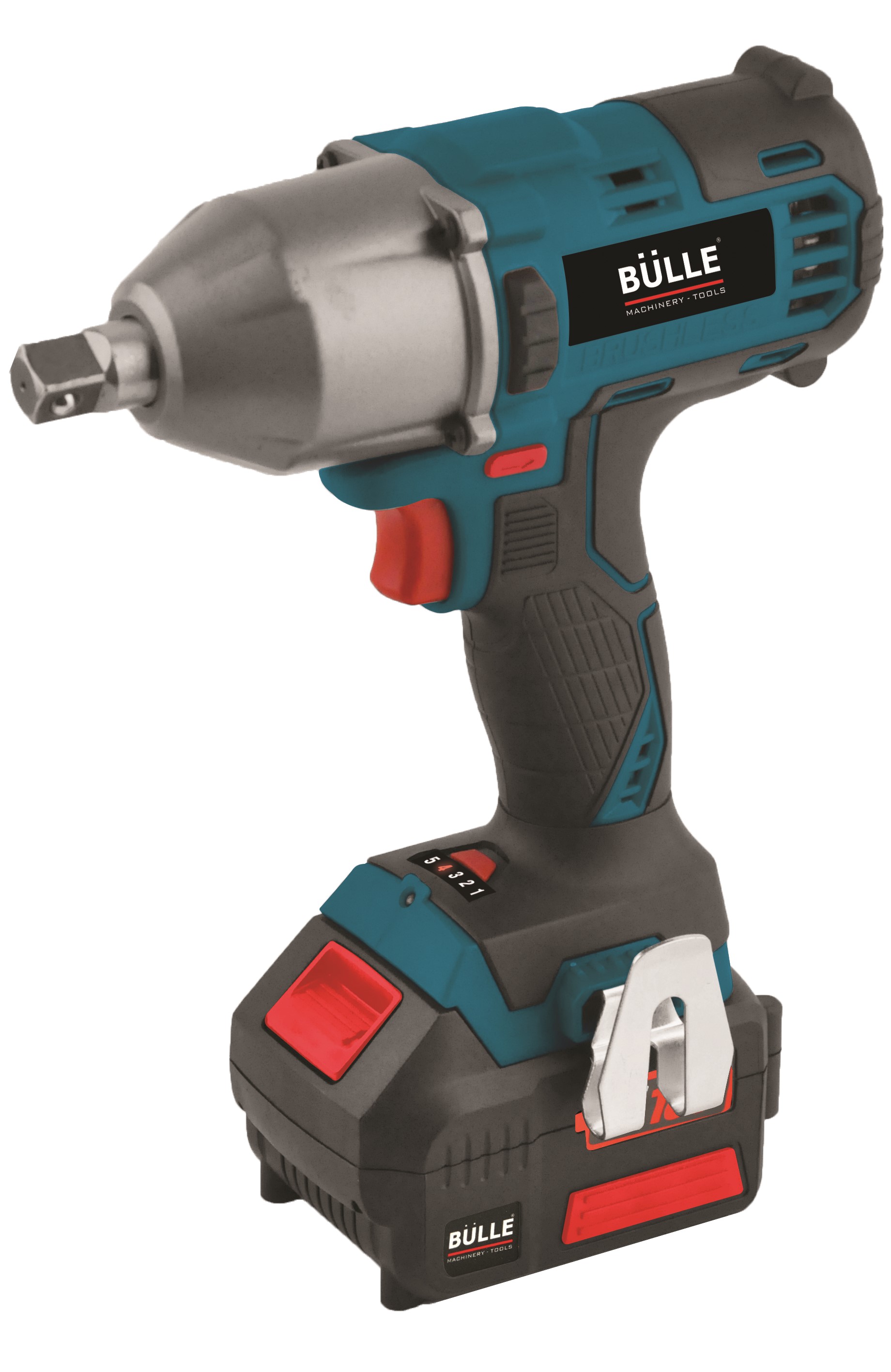 Μπουλονόκλειδο BRUSHLESS 1/2'' Μπαταρίας 18V 4,0Ah BULLE