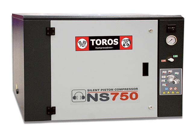 Αθόρυβος Αεροσυμπιεστής 7.5hp Τριφασικός NS-750SD TOROS