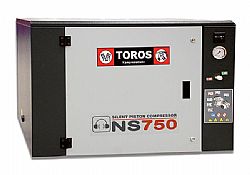 Αθόρυβος Αεροσυμπιεστής 7.5hp Τριφασικός NS-750SD TOROS