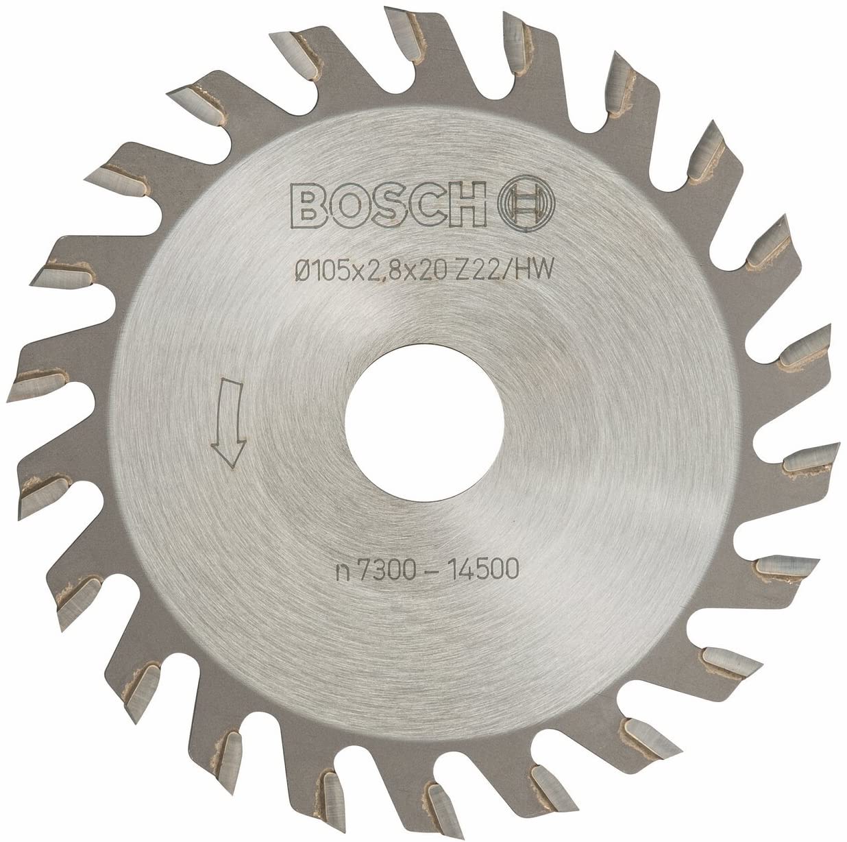 Δίσκος 105mmX20mm 22Δ Φρεζοκαβιλιέρας BOSCH