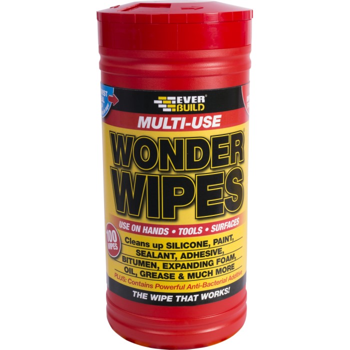 Eπαγγελματικά Μαντηλάκια καθαρισμού WONDER WIPES EVERBUILD