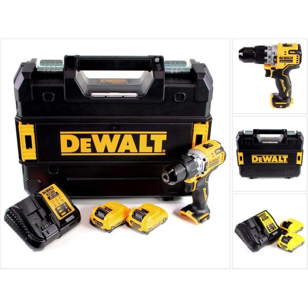 Κρουστικό Δραπανοκατσάβιδο 12V 2x2.0Ah XR Li-Ion 10mm DEWALT