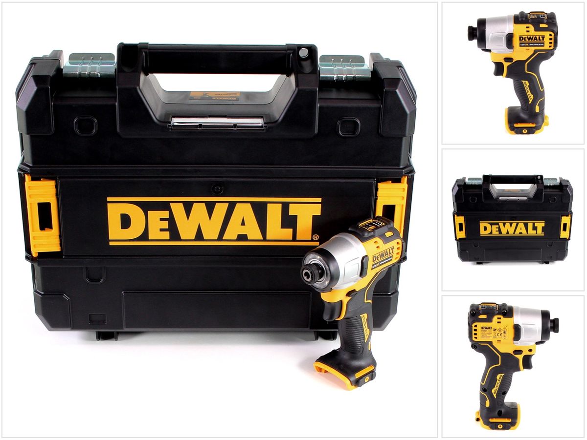 Παλμικό Κατσαβίδι Κόμπακτ 12V Brushless Σώμα μόνο (Solo) DEWALT