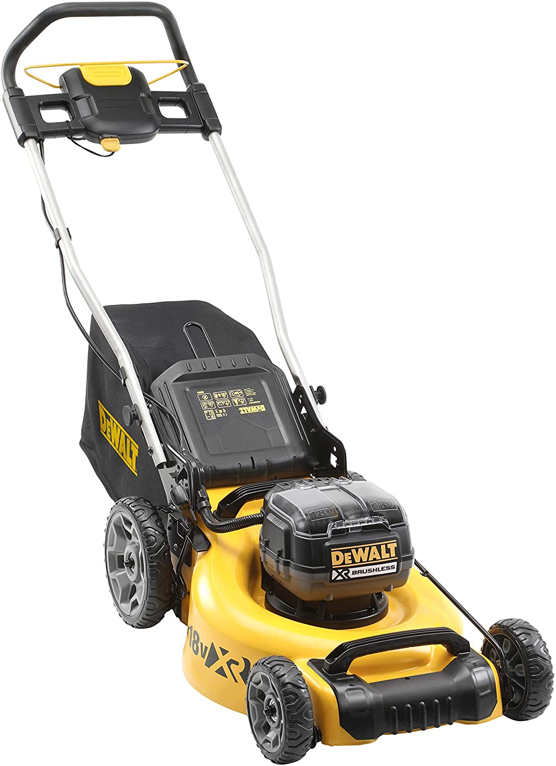 Μηχανή γκαζόν 18V Li-Ion XR Brushless 48cm Σώμα μόνο (Solo) DEWALT