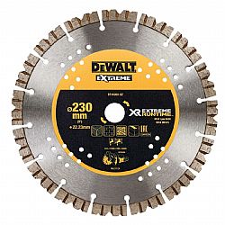 Διαμαντόδισκος Ξηρής και Υγρής κοπής Φ230mm DEWALT