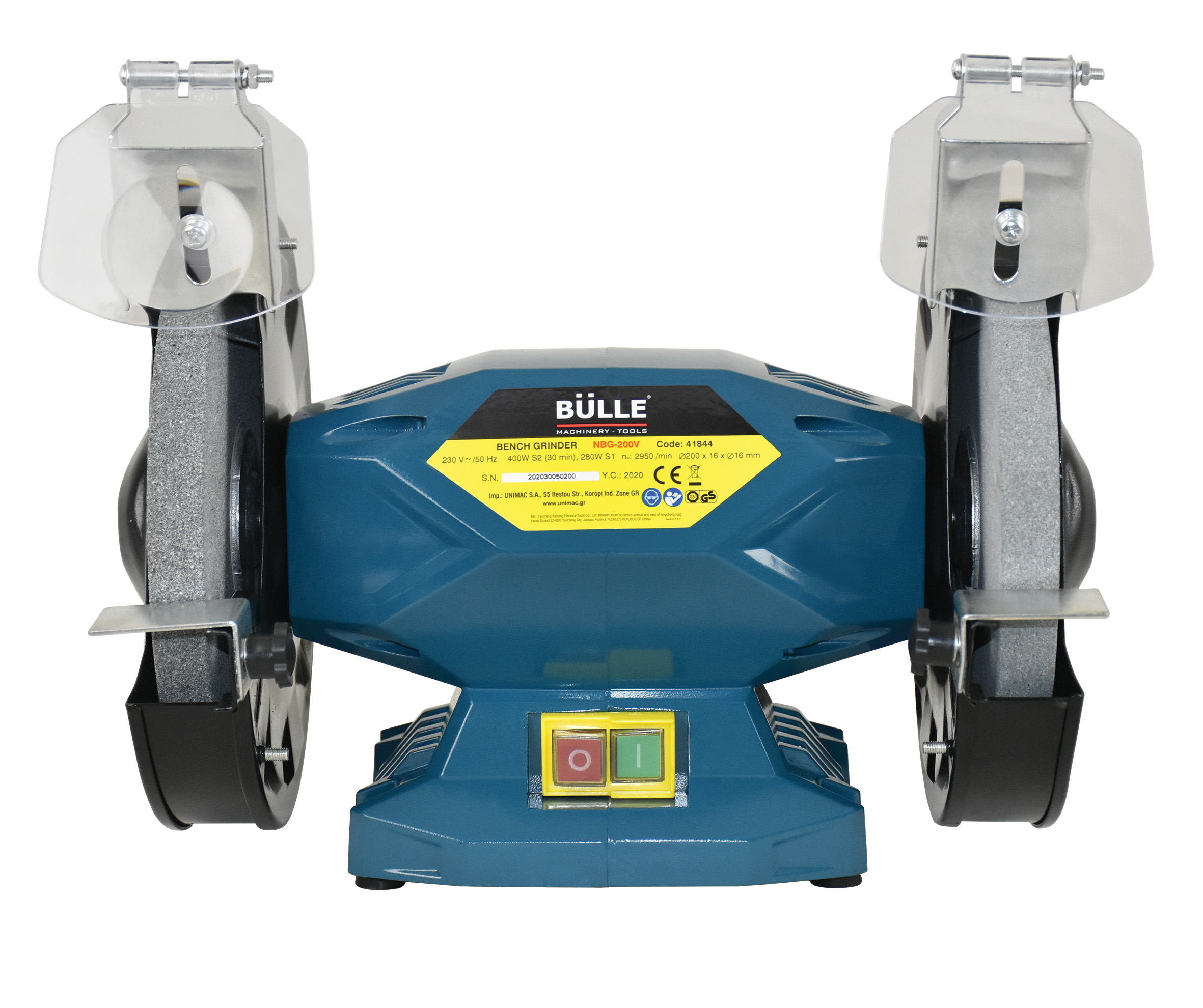 Δίδυμος Τροχός Φ200mm, 400W BULLE