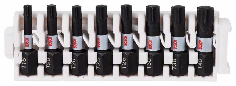 Σετ κατσαβιδόλαμων Impact Control 8 τεμαχίων 8xTORX BOSCH