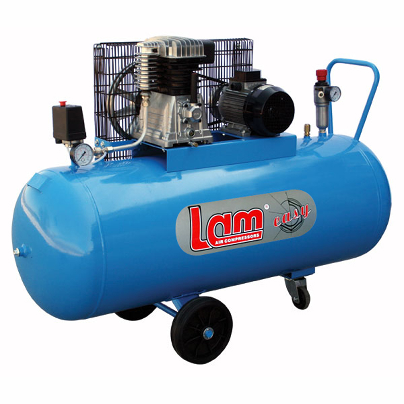 Αεροσυμπιεστής 230V με Ιμάντα 200lt 3hp EASY LAM