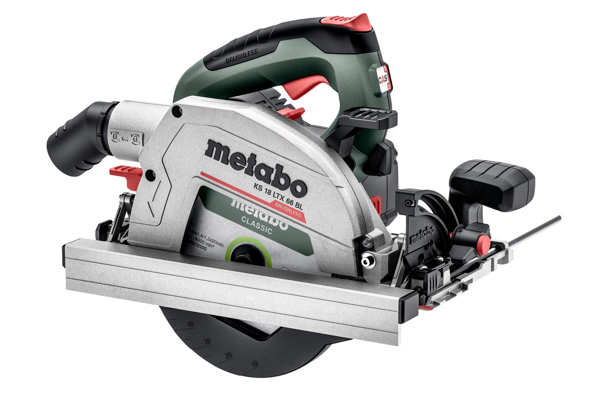 Δισκοπρίονο Μπαταρίας 18V (2x8.0Ah) KS 18 LTX 66 BL METABO