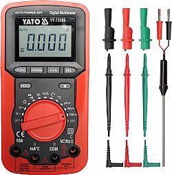 Πολύμετρο & Φασήμετρο ψηφιακό YT-73086 YATO