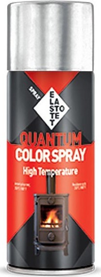 Σπρέι Χρώμα Υψηλών Θερμοκρασιών (QUANTUM COLOR SPRAY HIGH TEMPERATURE) ELASTOTET