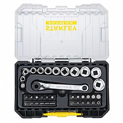 Κασετίνα Καρυδάκια Μικρή 1/4'' με Μύτες (37τεμ) FATMAX STANLEY