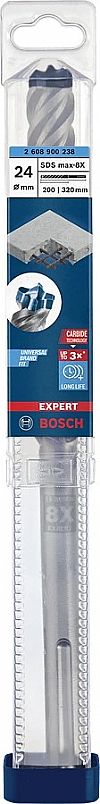 Κρουστικό Tρυπάνι EXPERT SDS-MAX/8X (24mmX200X320mm) BOSCH